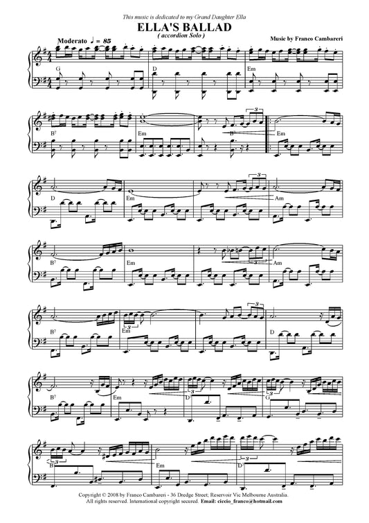 Ella's Ballad