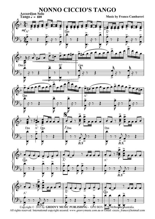 Nonno Ciccio's Tango