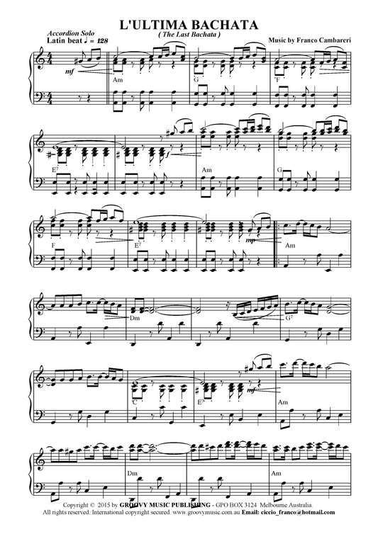 L'ultima Bachata
