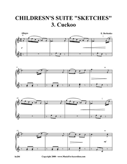Children's Suite Sketches – 3. Cuckoo
