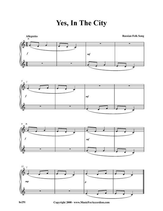 Yes , In The City