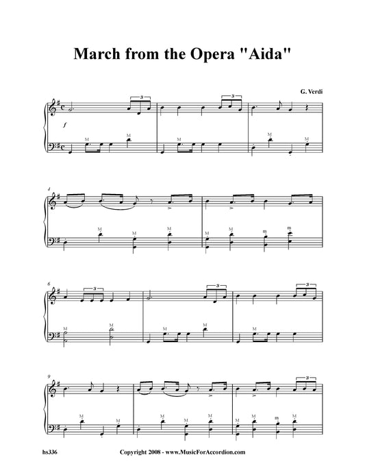 March From The Opera “Aida”