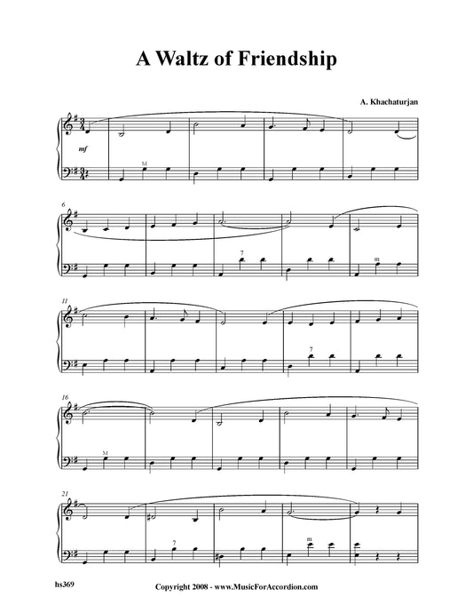 A Waltz Of Friendship