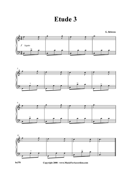 Etude 3