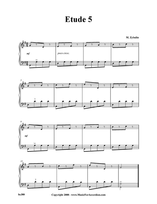 Etude 5