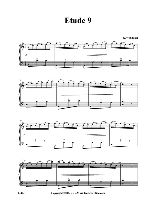 Etude 9