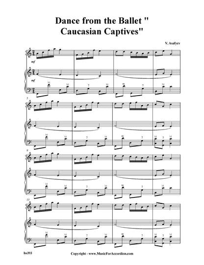 Dance From The Ballet Caucasian Captives