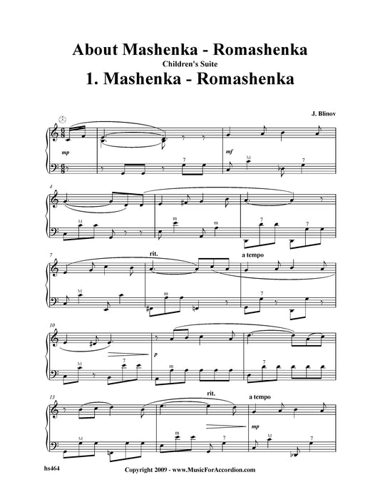 About Mashenka- Romashenka