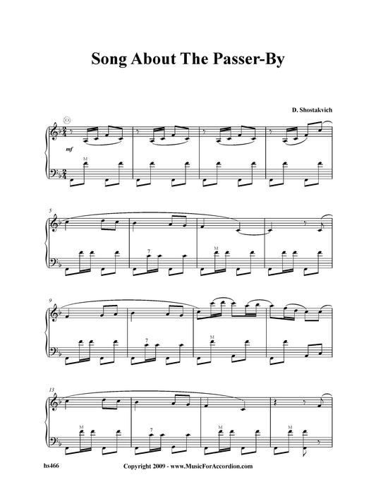 Song About The Passer By