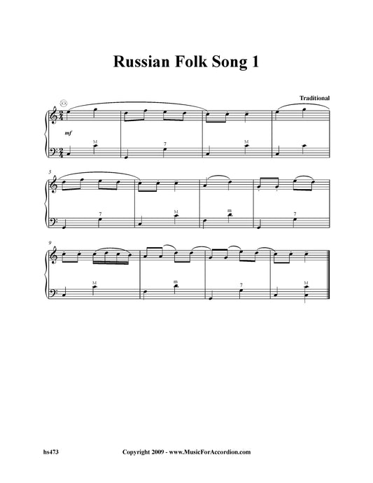 Russian Folk Song 1