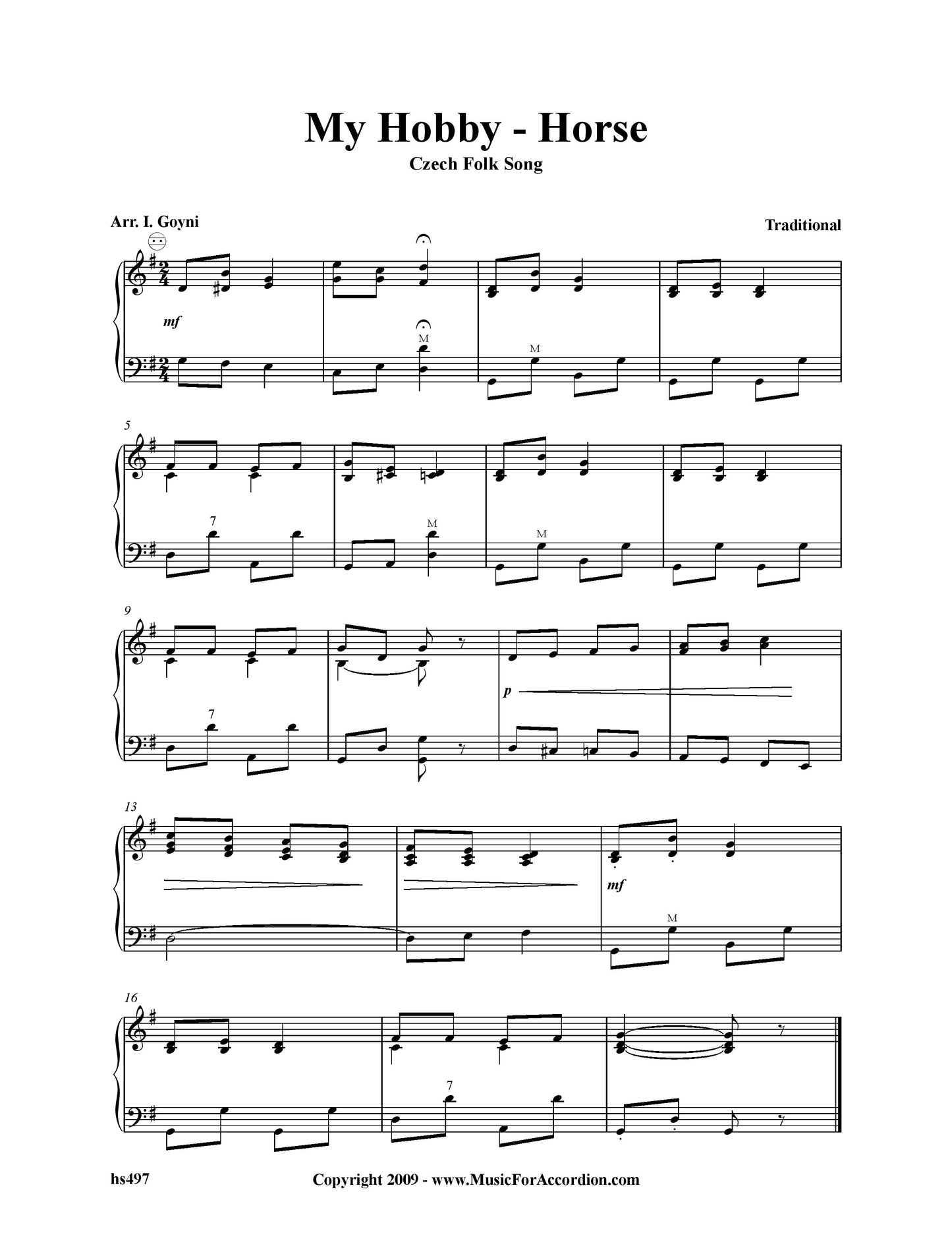 My Hobby – Horse