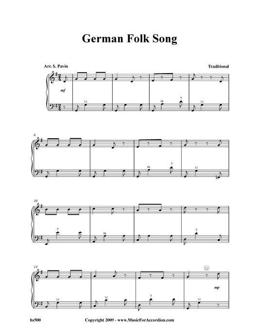 German Folk Song