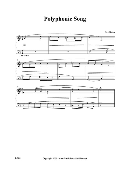 Polyphonic Song