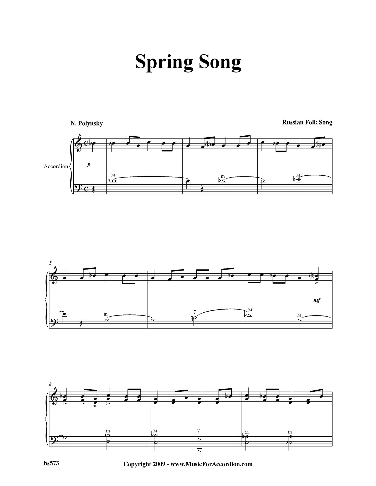 Spring Song
