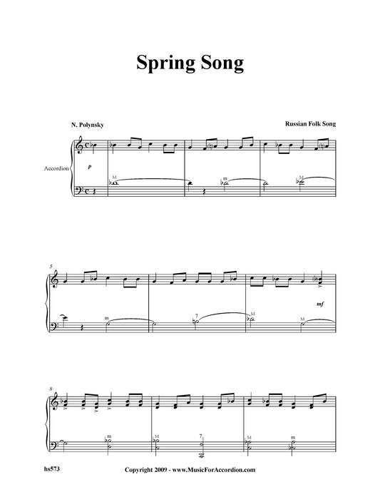 Spring Song