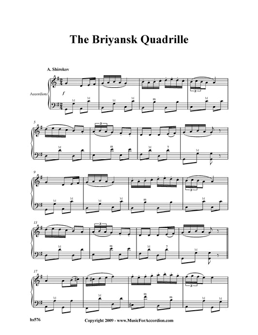 The Briyansk Quadrille