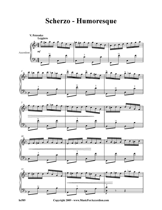 Scherzo – Humoresque