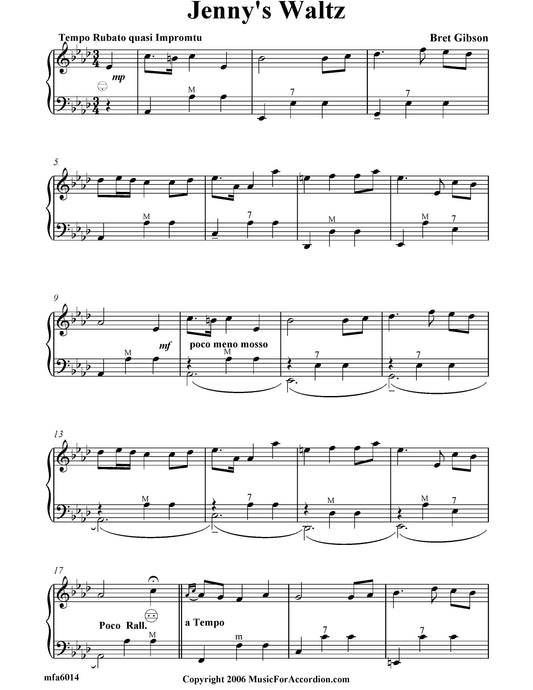 Jenny's Waltz (Solo)