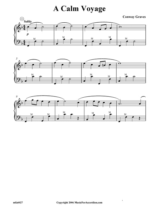 A Calm Voyage (Solo)