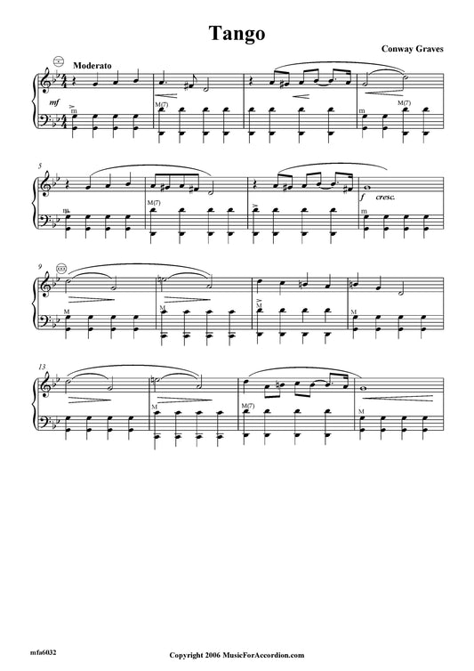Tango (by Conway Graves)(Solo)