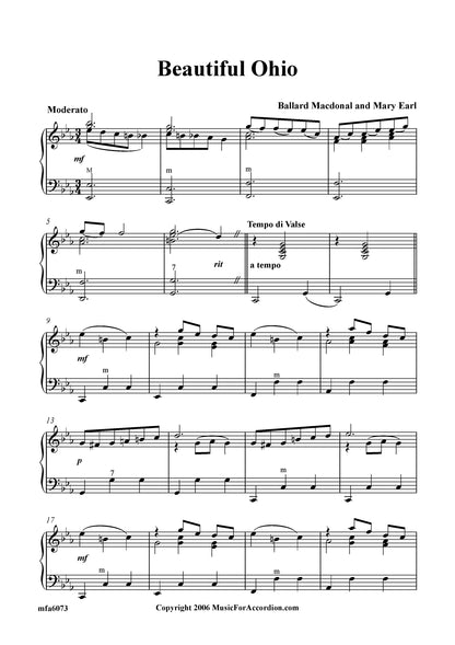 Beautiful Ohio (Solo)