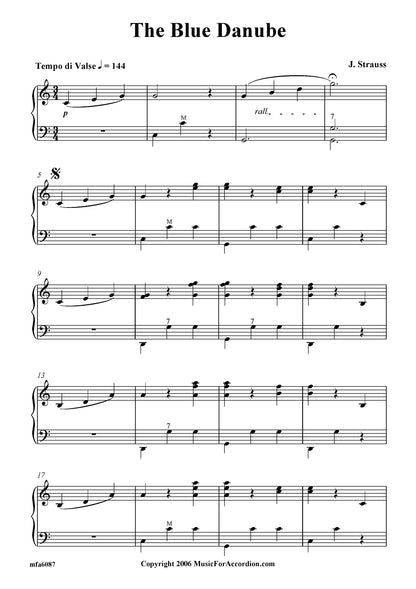 Blue Danube Waltz (Solo)