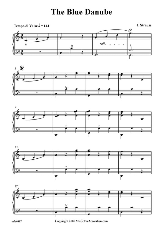 Blue Danube Waltz (Solo)