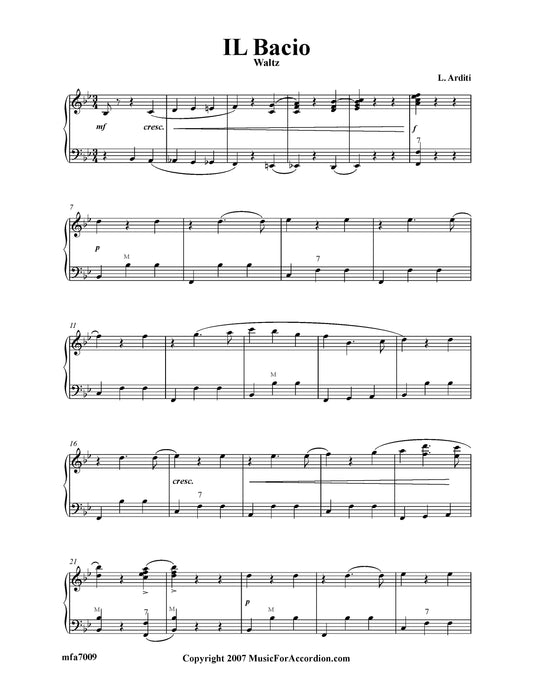 Il Bacio (The Kiss) (Solo)