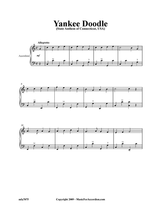 Yankee Doodle (State Anthem of Connecticut) (Solo)