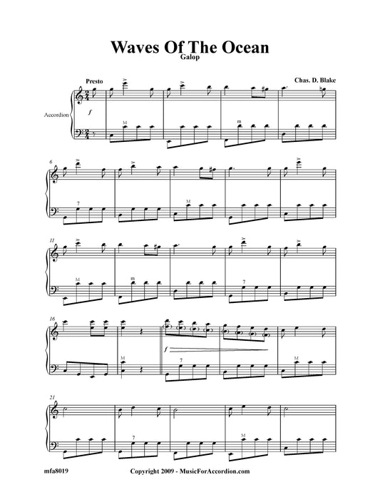 Waves Of The Ocean (Solo)