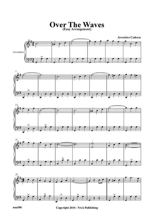 Over The Waves ( Easy Arrangement)