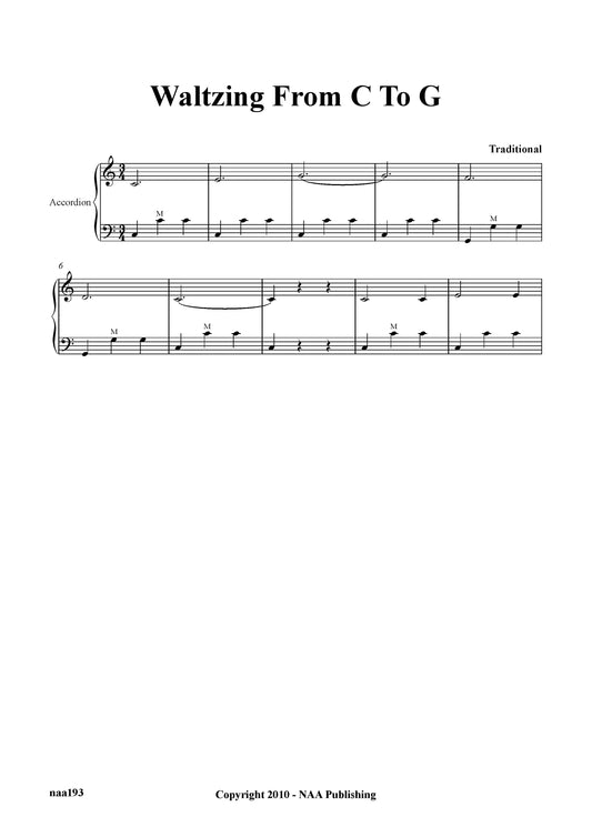 Waltzing From C To G