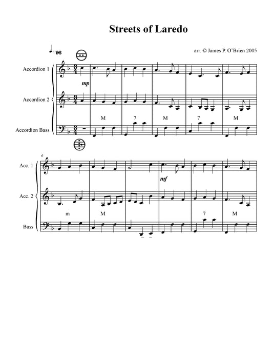 Streets of Laredo Solo