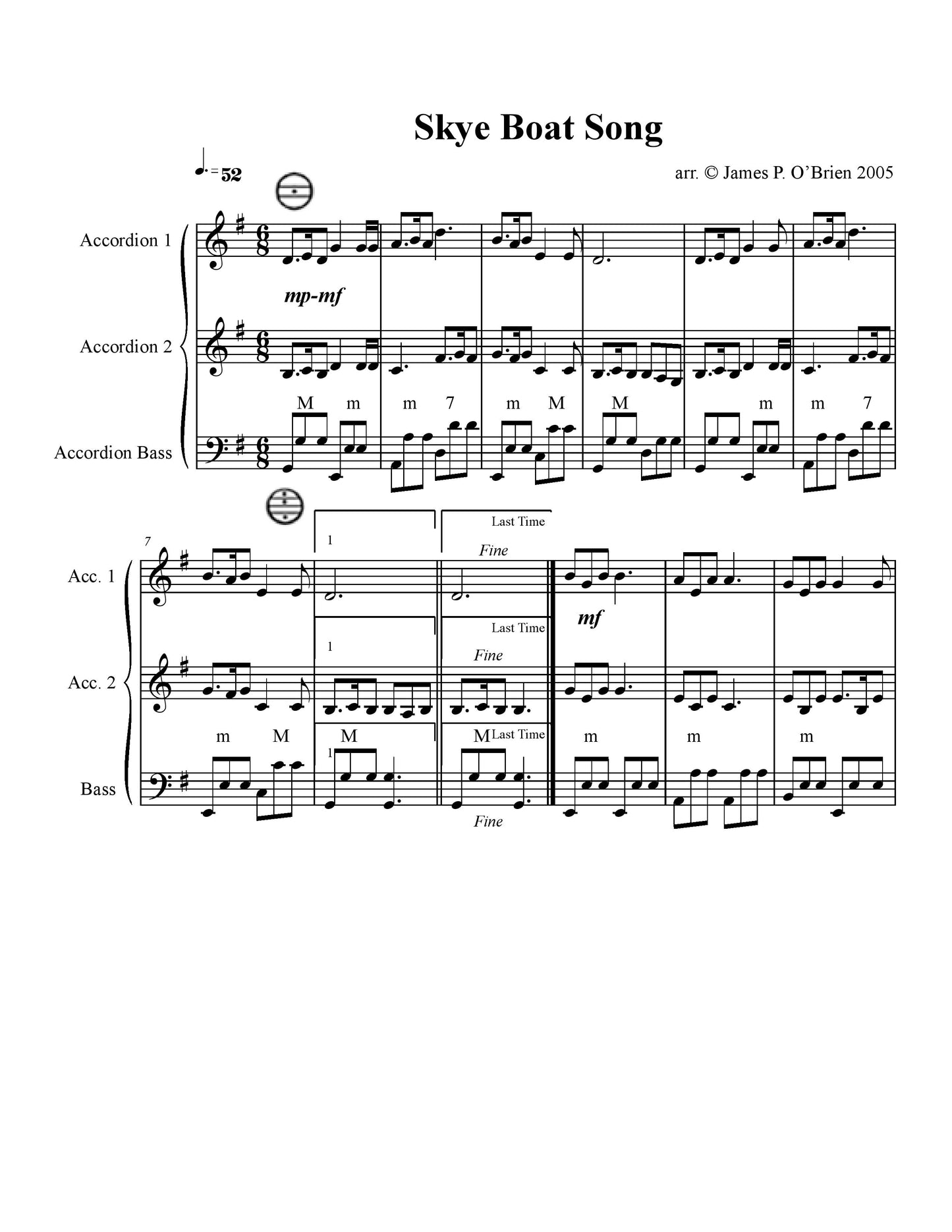 Skye Boat Song Solo