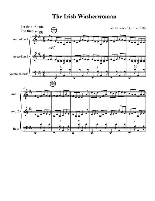 Irish Washerwoman Duet