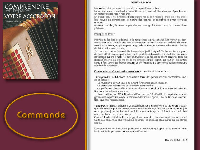 Comprendre et Reparer Votre Accordeon