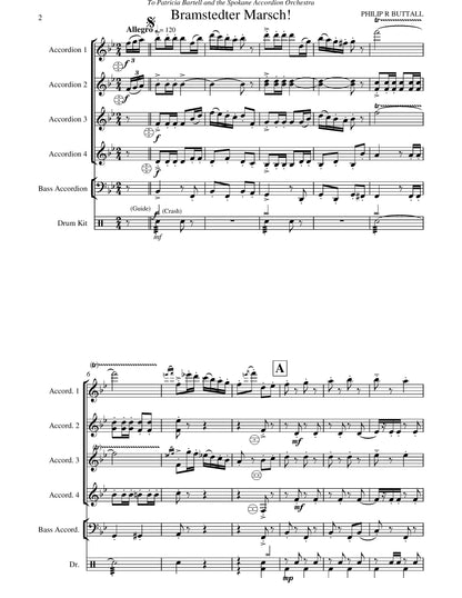 Bramstedter Marsch! (score & parts)