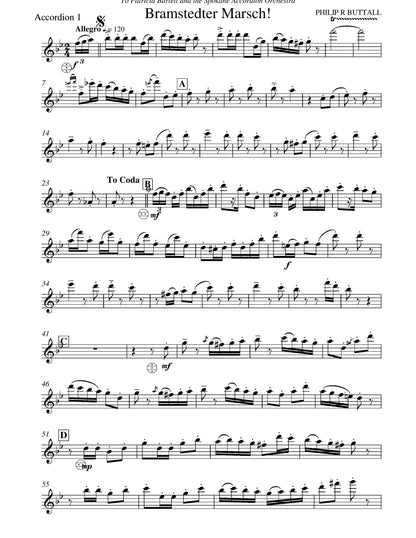 Bramstedter Marsch! (score & parts)