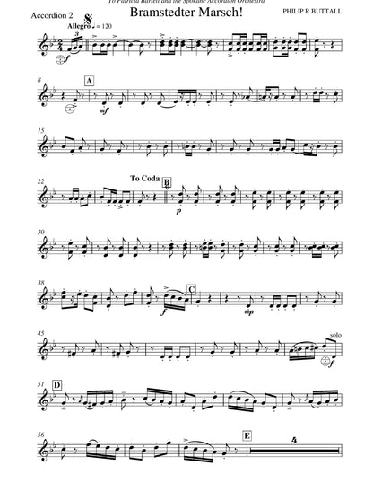 Bramstedter Marsch! (score & parts)