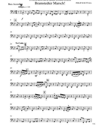 Bramstedter Marsch! (score & parts)