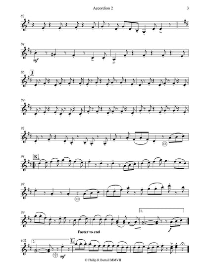 Princess Grainne's Air & Jig (score & parts)