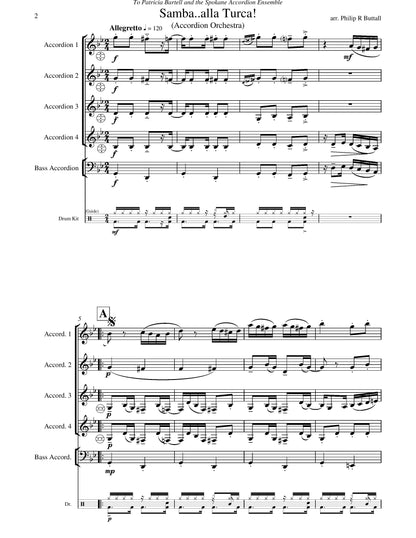Samba...alla Turca! (score & parts)