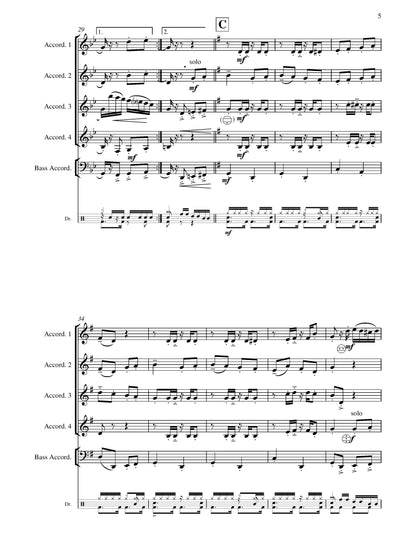 Samba...alla Turca! (score & parts)