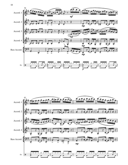 Samba...alla Turca! (score & parts)