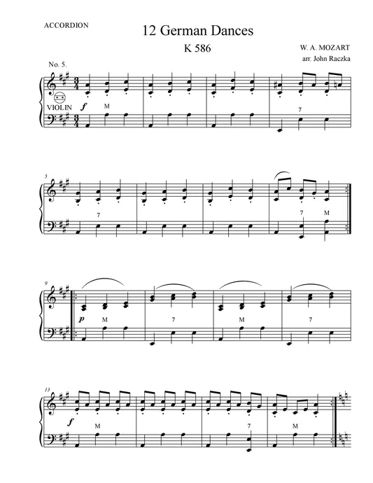 12 German Dances No. 05