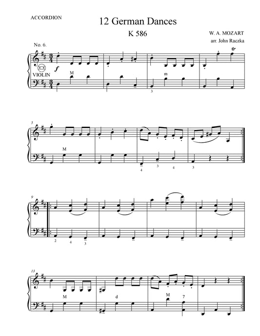 12 German Dances No. 06
