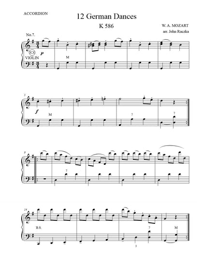 12 German Dances No. 07