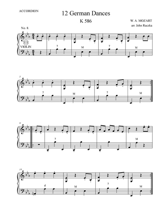 12 German Dances No. 08