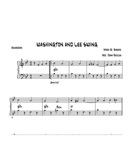 Washington and Lee Swing