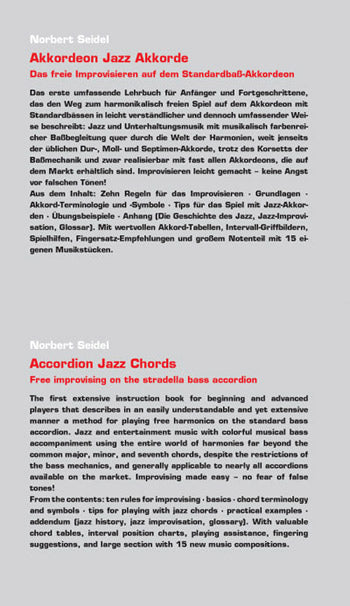 Accordion Jazz Chord
